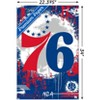 Trends International NBA Philadelphia 76ers - Maximalist Logo 23 Unframed Wall Poster Prints - 3 of 4