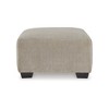 Signature Design by Ashley Brogan Bay Oversized Accent Ottoman, Cork - 3 of 4