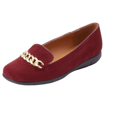 Comfortview Women's The Thayer Slip On Flat (Wide Widths Available)