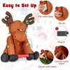 Tangkula 8.5 FT Tall Christmas Inflatables Multi-color Lighted Xmas Inflatable Reindeer - 2 of 3