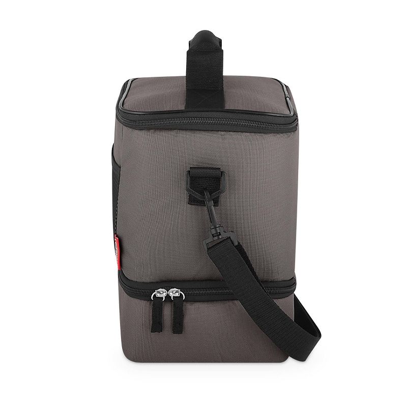 Thermos 12 Can Dual Lunch Bag - Gray, 3 of 10