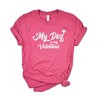 Simply Sage Market Women's My Dog Is My Valentine Short Sleeve Graphic Tee - 3 of 4