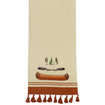 Beachcombers Canoe Runner with Tassels