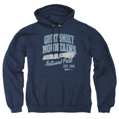Men's Great Smoky Mountains National Park State Line Pull-Over Hoodie