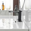 BWE Single Hole Single-Handle Bathroom Faucet in Matte Black - 3 of 4
