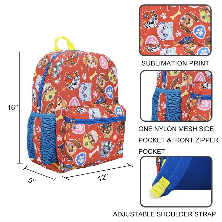 Paw Patrol Favorite Characters 14" Children's Backpack For School And Travel, 4 of 7