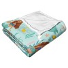 Disney Little Mermaid Seaform Sweetheart Silk Touch Throw Blanket - 3 of 4