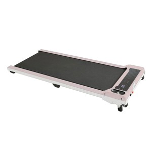 Syemin Treadmills Pad Running 1HP Cushioned Belt 6° Incline Portable Treadmill Spacious Surface Under Desk Home Gym Exercise, Pink, 49.2"*20.5"*4.92" - 1 of 4