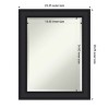 Amanti Art Oliver Beveled Wood Framed Bathroom Vanity Wall Mirror - 3 of 4