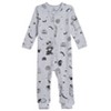 Disney Nightmare Before Christmas Jack Skellington Baby 2 Pack Zip Up Sleep N' Play Coveralls Newborn to Infant  - image 2 of 4