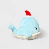 11" Whale with Hat Stuffed Animal - Gigglescape™: Polyester, Zoo Animal Theme, 1 Year+ - 3 of 3