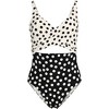 Lands' End Women's Wrap Monokini High Leg One Piece Swimsuit - 3 of 3