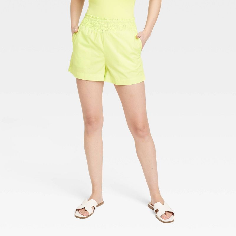 Women's High-Rise Pull-On Shorts - A New Day™, 1 of 11