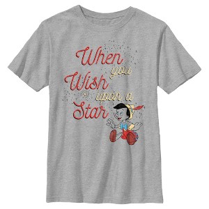 Boy's Pinocchio When You Wish Upon a Star T-Shirt - 1 of 4