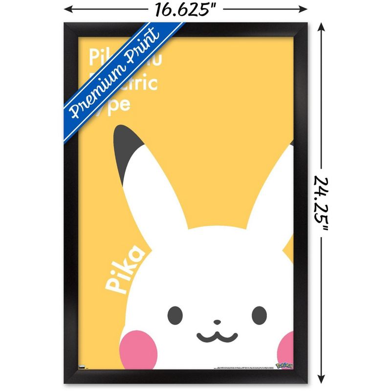 Trends International Pokémon - Pikachu Electric Type Framed Wall Poster Prints, 3 of 7