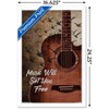 Trends International Music Will Set You Free Framed Wall Poster Prints - 3 of 4