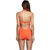 Women's Plunge Lace Up Halter One Piece Swimsuit - Jets By Jessika Allen - 2 of 2