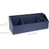 Bigso Elisa Desktop Organizer, Durable Desk Organizer with 7 Compartments for Office Supplies & More - 3 of 4