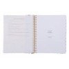 russell+hazel Weekly/Monthly Planner 9.125"x11.25" Spiral Consciously Curated Pink Floral - 2 of 4