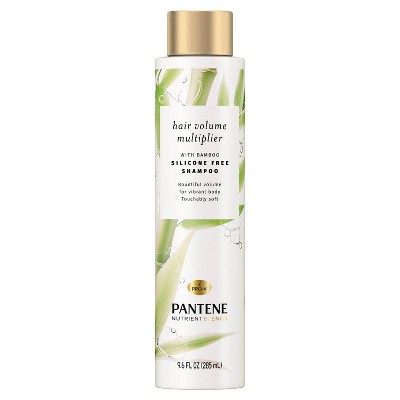 Pantene Nutrient Blends Hair Volume Multiplier with Bamboo Shampoo For Fine Hair - 17.9 fl oz