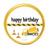 84 Pcs Construction Kid's Birthday Candy Party Favors Chocolate Coins with Gold Foil - 2 of 2