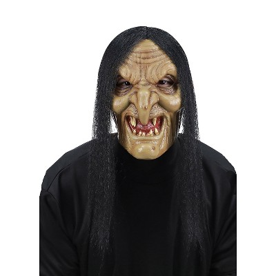 Seasonal Visions Womens Wretched Witch Costume Mask -  - Beige