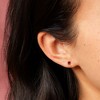 Pure Collection by Ross-Simons 0.20 Carat Ruby Single Flat-Back Stud Earring in 14kt Yellow Gold - 4 of 4