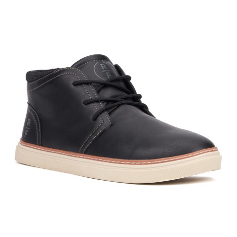 Reserved Footwear New York Men's Zion High Top Sneakers - 11, BLACK