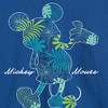 Men's - Disney - Mickey Mouse Tropical Silhouette Long Sleeve Graphic T-Shirt - 2 of 4