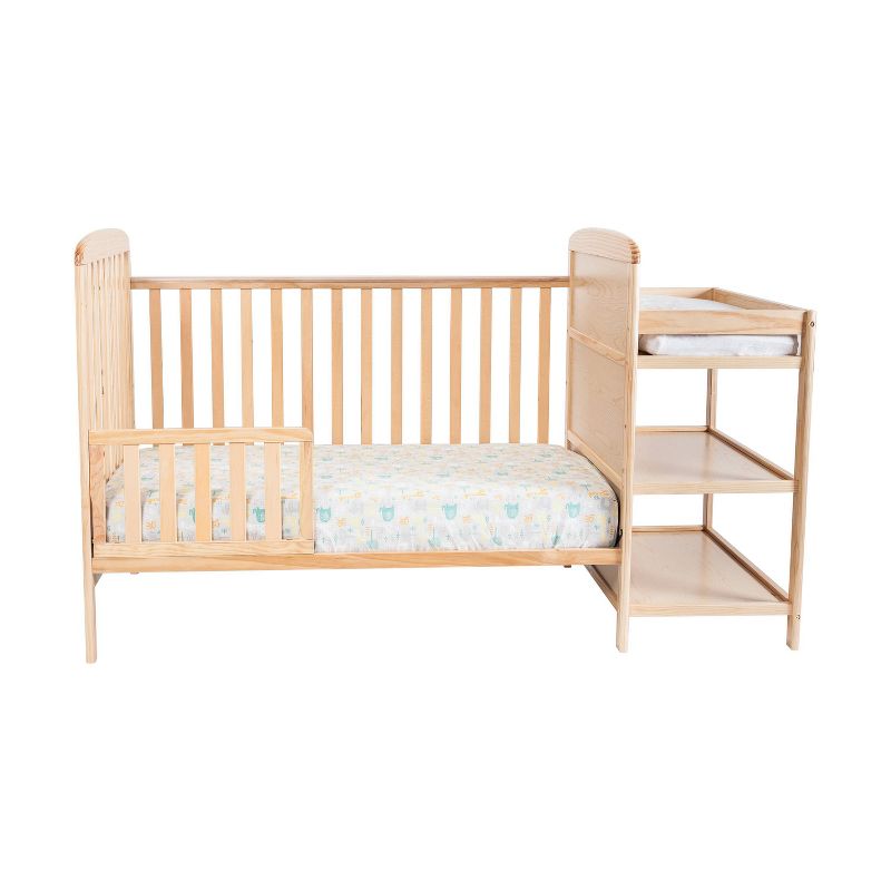 Suite Bebe Ramsey 3-in-1 Convertible Crib and Changer  - Natural, 5 of 11