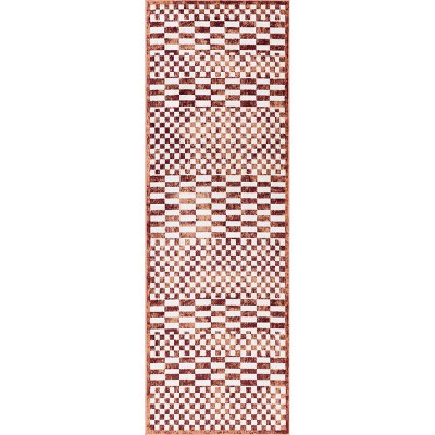 Nuloom Nikita Faded Geometric Pet Friendly Machine Washable Area Rug