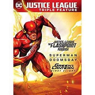 Justice League: Flashpoint Paradox / Superman Doomsday / Green Lantern: First Flight (DVD)