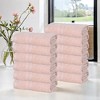 Smart Dry Cotton Medium Weight Solid Towel Set by Blue Nile Mills - 2 of 4