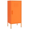VidaXL Storage Cabinet Orange 16.7"x13.8"x40" Steel - 2 of 4