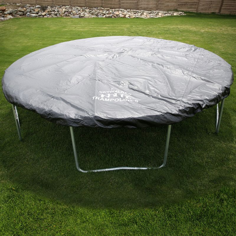 Skywalker Trampoline Accessory Weather Cover - Stone Gray (15&#39; Round), 3 of 8