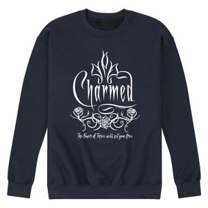 Men's - Charmed - The Power of Three Will Set You Free Graphic Fleece Sweatshirt - 1 of 4