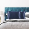 PiccoCasa Satin Enveloped Pillowcase with Eye Mask & Scrunchie 2 Pcs - 2 of 3