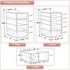 Sorbus Acrylic Organizer for Makeup, Organization and Storage, Art Supplies, Jewelry, Stationary - 3 of 4