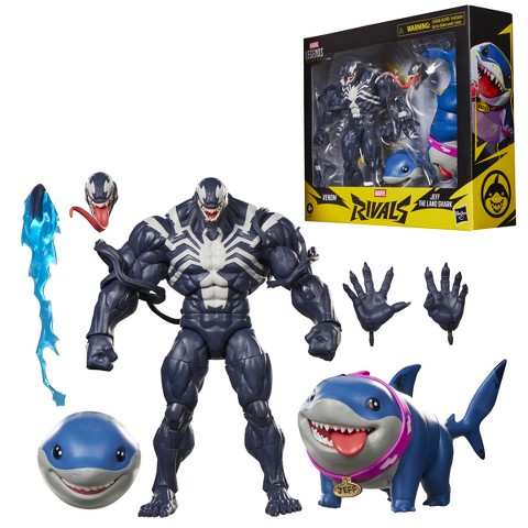Детские фигурки Marvel Legends Series Marvel Rivals Venom & Jeff the Land Shark Action Figures