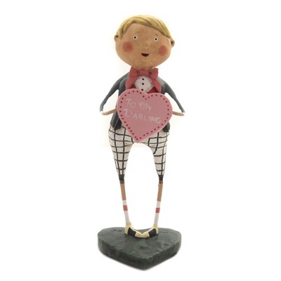 Lori Mitchell 6.5" Rubyn Love Candy Heart To My Darling  -  Decorative Figurines