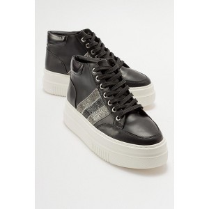 Lessino - Black Sneakers (Women) | Prologue Shoes - 1 of 4