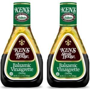 Ken's Steak House Balsamic Vinaigrette Dressing 16 fl oz (Pack of 2) - 1 of 1