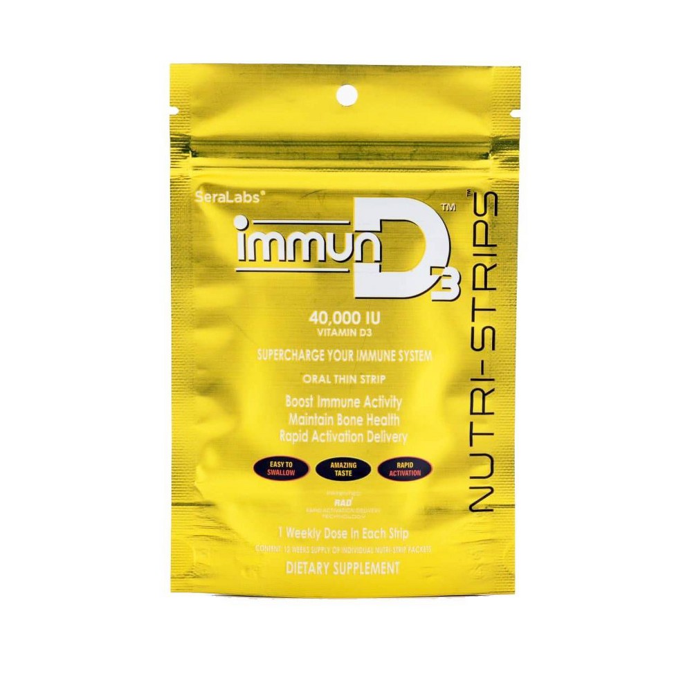 Photos - Vitamins & Minerals Nutri-Strips Immune Dietary Supplements - 12ct