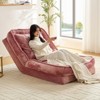 Mjkone Foldable Lazy Sofa, 3-in-1 Fold Small Tatami Sofa Bed,Lounge Chair Sofa by day,Pet Friendly Couch - 2 of 4