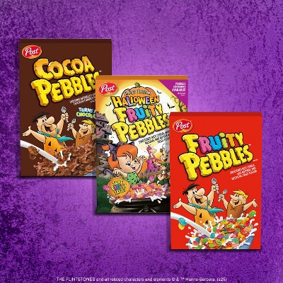 Post Halloween Fruity Pebbles Breakfast Cereal - 18.5oz