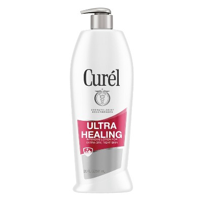 Curel Ultra Healing Hand and Body Lotion, Moisturizer for Dry Skin and Advanced Ceramide Complex
