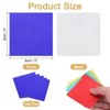 Unique Bargains Checkered Texture Square Party Aluminum Foil Candy Wrappers 100 Pcs - 2 of 4