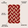 JONATHAN Y Maeve Classic Coastal Scalloped Basketweave Coir Indoor/Outdoor DoorMat - 2 of 4