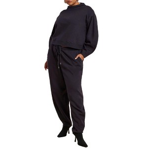 ELOQUII Elements Barrel Leg Sweatpant - 1 of 2