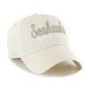NFL Seattle Seahawks Women's Flourish Hat: Adjustable Cotton Baseball Cap - 2 of 3